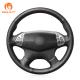 Custom Hand Stitching Artificial Leather Steering Wheel Cover for Acura TL 2004 2005 2006
