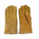 Men Genuine leather Lamb Fur Cheap custom made leather gloves