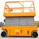 13.7m Self Propelled Scissor Lift Aerial Lift Scaffolding Stable Performance