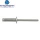 A2 Stainless Steel M6 4.8 Mm  Open End Blind Rivets With Countersunk Head