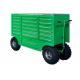 Newest Design Assembly Cold Rolled Steel Hand Truck Trolley Tool Cart with Wheels