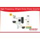 Off Grid High Efficiency Inverter Pure Sine Wave 24VDC 48VDC , with Short Circuit Protection