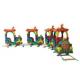 Children Playground Kids Ride On Train With Track Anti - UV For 3-12 Age
