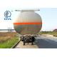 New Fuel Tank Semitrailer 45000 Liters Oil Tanker Semi Trailer Trucks 40 To 45 CBM Anti - Skid Pedal