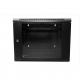 Grey Black 9U Network Rack Cabinet Multiple Sizes Removable Side Door