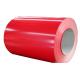 Prepainted Galvanized Color Coated Steel Coil , Ppgi Steel Coil Red