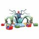 5 Arms Theme Park Rides / Dragon Decorative Octopus Fair Ride