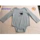 Long Sleeve Newborn Baby Bodysuits Front Screen Graphic Print Cute Baby Onesies