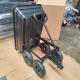 75L Poly Body Garden Dump Cart Large Capacity Poly Dump Cart With Tipping Function