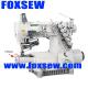 Small cylinder bed three-needle interlock sewing machine(automatic thread trimming) FX720-356T