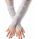 Lace Tinsel Summer Driving Gloves Ice Silk Sleeve Mesh Hosiery Foot Cover