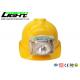 Transparent Case 15000lux ABS 385LUM LED Miners Cap Lamp