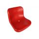 Steel Bracket Fixed Stadium Seating Outdoor Polymer Seat For Arena Seating