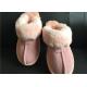 AUSTRALIA kids Sheepskin Slippers Chestnut Winter Warm Indoor Shoes