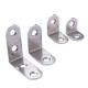 Customized Thickness Stainless Steel Stamped Parts Metal Corner Brackets