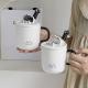 Lead Free Ceramic Coffee Cups Heat Resistance & Microwave Safe Beverage Mug