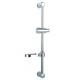 Tube Shape Shower Wall Bar Slider Adjustable Bath Accessory Rising Up And Down