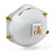 3M 8511 N95 Particulate Respirator, Cool Flow Valve,Non-Oil, Adjustable M nose clip