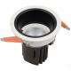 Round COB LED Ceiling Downlights 6W Wall Washer Downlight For Mall / Hotel
