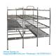 Stainless Steel 304/201 Morgue Equipment 3 12 Body Corpse Storage Rack body storage rack in metal Funeral home
