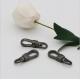 OEM gunmetal color 3.67 grams handbag fitting fashion snap hook for webbing