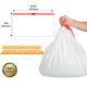 Easy Clean Up Jumbo Drawstring Scented Litter Box Liners bags For Pet Cats