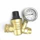 2018 Hot Sell Adjustable Brass Water Pressure Regulator With Gauges