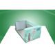 Heavy Duty PDQ Trays Countertop Cardboard Display Box With Glossy / Matt Lamination