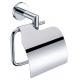 Bathroom Toilet Wall Mounted Tissue Paper Towel Holder , Brass Cover