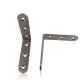 Polished Galvanized J Shaped Shelf Brackets Metal Bracket Hooks TUV Approval