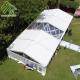 Aluminium PVC Church White Marquee Tent With Romatic Curtain For Gala