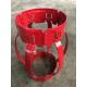 High Restoring Force Spiral Glider Centralizer , Durable Pipe Centralisers