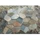 Outside Block Paving Stones , Hard Quartzite Slate Paver Stepping Stones