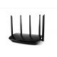 750Mbps 11AC dual band wireless router、plastic、black or white