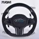 Ergonomic Alcantara Carbon Fiber Steering Wheel Lightweight / Easy Install with Durability