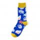 New marine series shark colorful trendy mens creative cotton tube socks personality tide socks