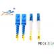Single Mode Duplex Fiber Optic Patch Cord High Temperature Stability Compact Design