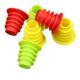 Multicolor Wine Silicone Bottle Stopper Odorless Reusable Durable