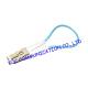 LC / UPC OM3 Loopbacks Telecommunication Fiber Optical Patch Cord Cutomized