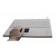 Hospital grade medical silicone keyboard with three years warranty for lap top shape