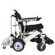 Aluminum Multifunction Foldable Electric Wheelchair Portable Lightweight Collapsible Power With Brushless Motor