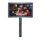 Shopping Mall Restaurant Indoor LCD Display Network Double Side Digital Signage