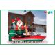 Customzied Various Inflatable Santa Claus Cartoon Characters For Christmas