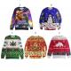 3D Printing Plus Size 4xl Christmas Jumper , Male Christmas Jumpers Pullover