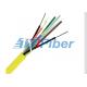 Bundle 12 Core Optical Fiber Cable 0.9mm Flame - Retardant For CATV