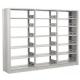 80kg/Layer Double Sided Movable Muchn Bookcase Metal Shelves