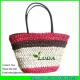 LUDA wholesale straw handbags  large cornhusk women straw bags