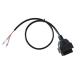 OBD Female Automotive Electrical Cables With 4.0 Bullet Holder