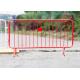 Highway outdoor traffic temporary crowd control barrier fence 1.3*2.5m steel