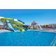 ODM Water Park Sports Games Equipment Swimming Pool Fiberglass Slide for Sale